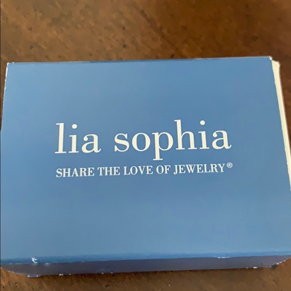Lia Sophia heart dangle bracelet. NIB - Picture 3 of 5